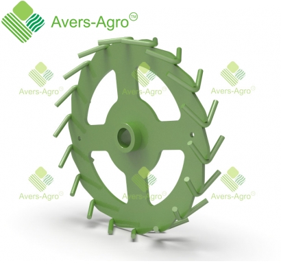 Chicken-Tracker support wheel for Great Plains PD 8070 seeder without bearing