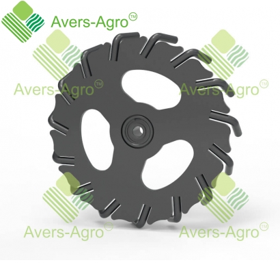 Chicken-Tracker wheel for Case seeder with bearing