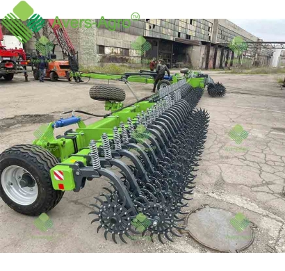 Harrow rotary Green Star 27 m trailing with solid tools