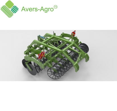 Ring cultivator (chariot) 3m Green Ring TTX