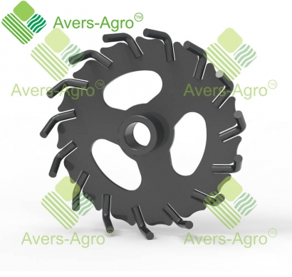 Chicken-Tracker wheel for Case seeder without bearing