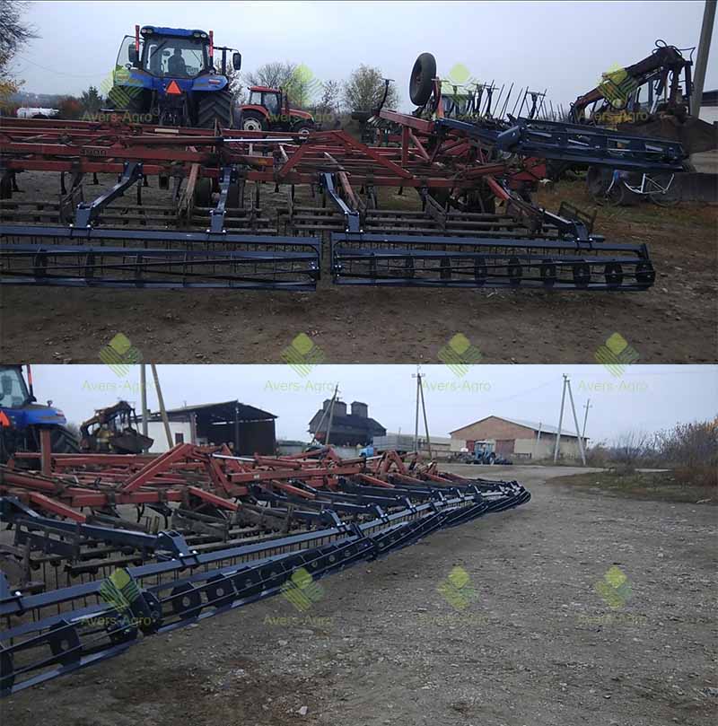 Press rollers for the Case 4900 cultivator, working width 14 m