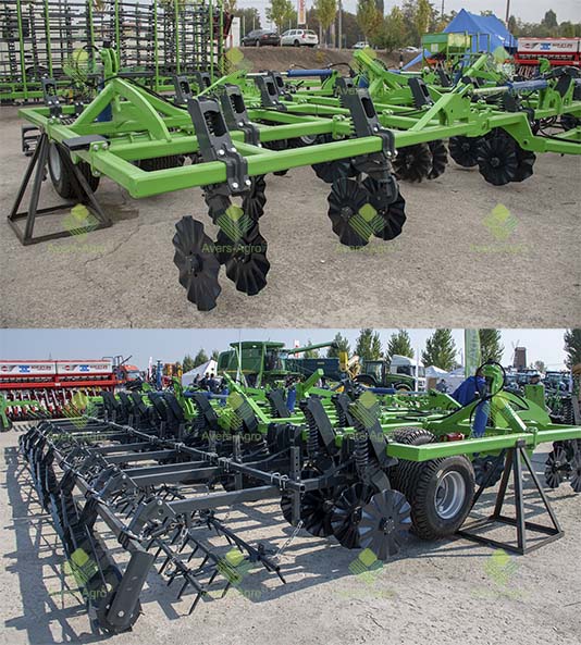 Turbo cultivator Green Wave with working widths from 2.6 m to 18.2 m
